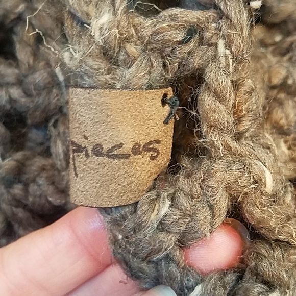 Hand Crocheted Infinity Scarf - Picture 7 of 7